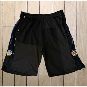 Zipway NBA Golden State Warriors Basketball Black Jersey Shorts Mens XL Casual